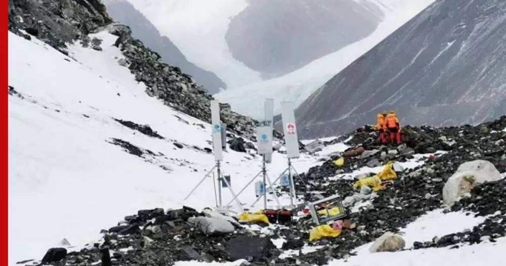 На вершине Эвереста установили оборудование для 5G - profile.ru - Китай