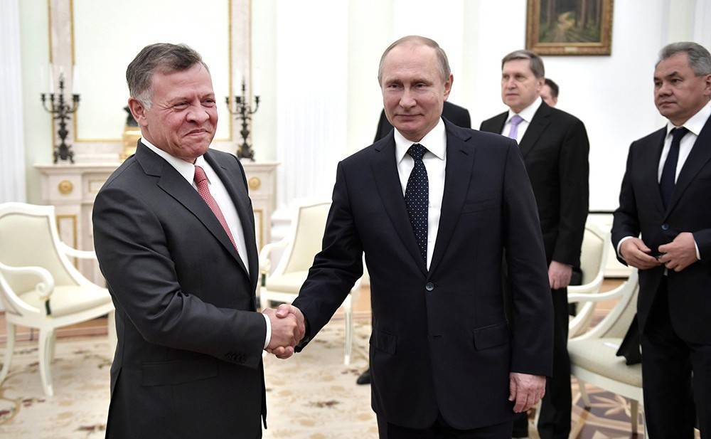 Владимир Путин - король Абдалла II (Ii) - Путин обсудил Сирию и Ливию с королем Иордании - tvc.ru - Россия - Сирия - Ливия - Иордания