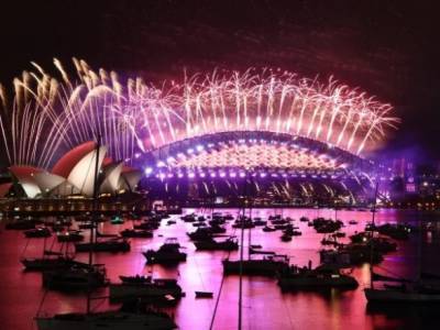 Австралия встретила Новый год грандиозным фейерверком - unn.com.ua - Украина - Австралия - Киев - Шотландия - Кирибати