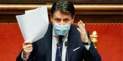 Джузеппе Конт - Серджо Маттарелл - Премьер-министр Италии Конте объявил об отставке - nv.ua - Италия