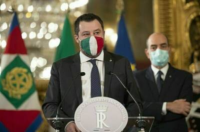 Марио Драги - Маттео Сальвини - Партия «Лига» не намерена выходить из правящего в Италии большинства - pnp.ru - Италия