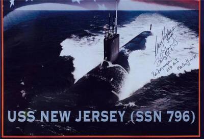 ВМС США сообщили о «крещении» новой подводной лодки класса «Вирджиния» - argumenti.ru - Россия - Сша - штат Нью-Джерси
