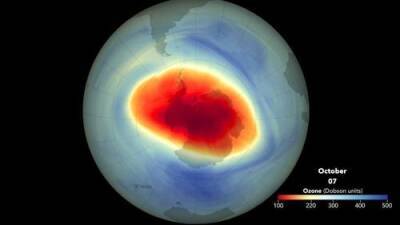 Озоновая дыра над Антарктидой установила новый рекорд - argumenti.ru - Антарктида