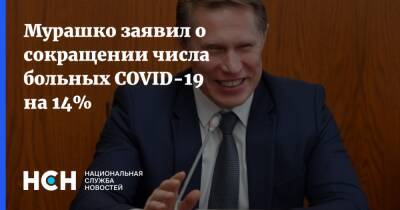 Михаил Мурашко - Мурашко заявил о сокращении числа больных COVID-19 на 14% - nsn.fm - Россия - Covid-19