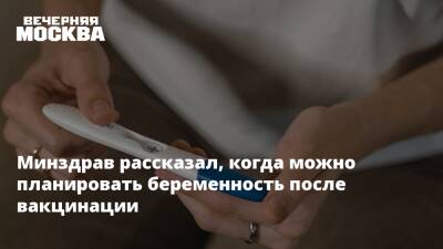 Минздрав рассказал, когда можно планировать беременность после вакцинации - vm.ru - Россия