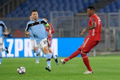 Роберт Левандовский - «Бавария» со счётом 4:1 разгромила «Лацио» в первом матче 1/8 финала ЛЧ - aif.ru - Рим