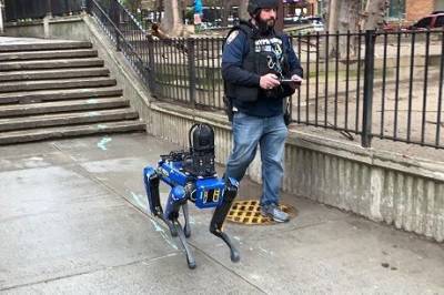 «Роботы против людей»: в США «уволили» робота-собаку из полиции - enovosty.com - New York - Нью-Йорк - Boston