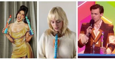 Красная дорожка Brit Awards 2021: от "порванного" свитера до костюма от Gucci (фото, видео) - focus.ua - Лондон
