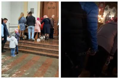 Карантин не помеха: в Одессе показали, что творилось в церквях на Пасху, видео - odessa.politeka.net - Одесса