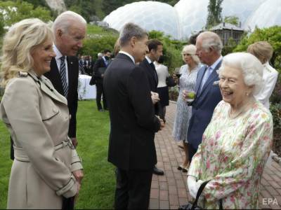 Ангела Меркель - королева Елизавета II (Ii) - принц Чарльз - принц Уильям - герцогиня Камилла - Елизавета Королева - Королева Елизавета II встретилась с лидерами "Большой семерки" - gordonua.com - Англия