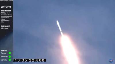 В США состоялся запуск ракеты Minotaut I - piter.tv - Сша - штат Виргиния
