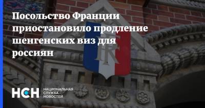 Посольство Франции приостановило продление шенгенских виз для россиян - nsn.fm - Россия - Москва - Франция - Посольство