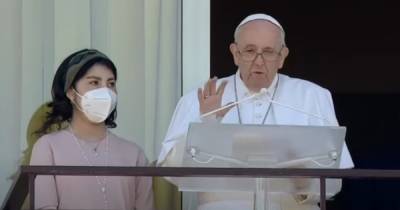 Франциск - Папа Римский впервые после операции появился перед верующими (видео) - focus.ua - Украина - Рим - Гаити - Ватикан