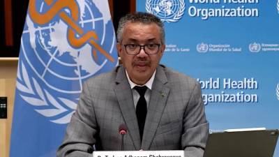 Тедрос Адханом Гебрейесус - ВОЗ: мир находится на опасной стадии развития пандемии коронавируса - piter.tv - Женева