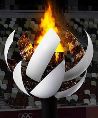 Наоми Осака - Олимпиада в Токио 2020: чаша олимпийского огня — проект студии Nendo - skuke.net - Япония - Токио