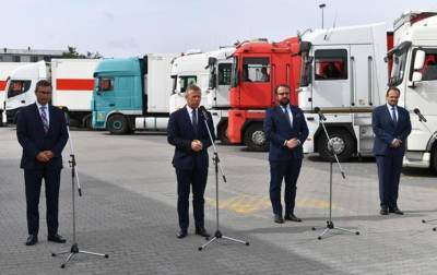 Анджей Дуда - Польша отправила в Украину 20 грузовиков со средствами борьбы с COVID-19 - korrespondent.net - Украина - Киев - Польша