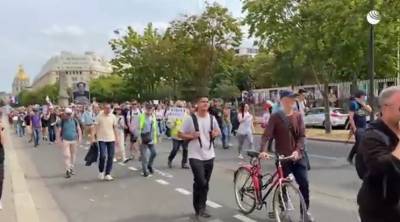 На протесты во Франции вышли 175 тысяч человек - obzor.lt - Франция - Париж