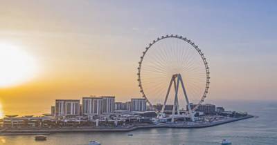 В Дубае построили высочайшее колесо обозрения в мире - ren.tv - Сингапур - Dubai