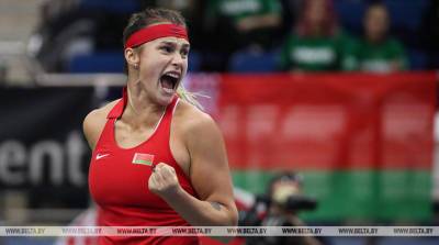Арина Соболенко - Эшли Барти - Соболенко впервые в карьере квалифицировалась на итоговый турнир WTA - belta.by - Белоруссия - Чехия