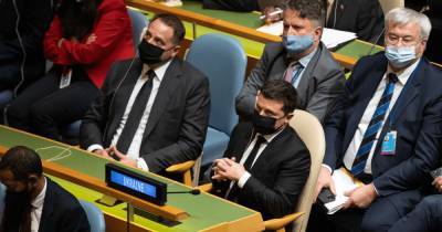 Владимир Зеленский - Зеленский принял участие в открытии 76-й сессии Генассамблеи ООН (фото) - focus.ua - Украина - Нью-Йорк