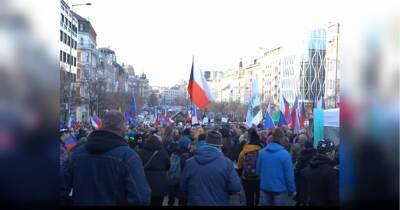У Чехії та Бельгії відбулися масові акції протесту проти обов'язкової вакцинації від коронавірусу - fakty.ua - Украина - Covid-19