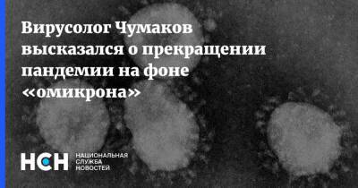 Петр Чумаков - Вирусолог Чумаков высказался о прекращении пандемии на фоне «омикрона» - nsn.fm - Россия
