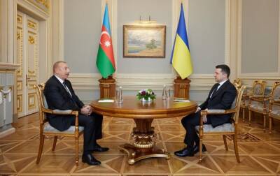 Владимир Зеленский - Ильхам Алиев - Украина и Азербайджан подписали ряд соглашений - korrespondent.net - Украина - Азербайджан