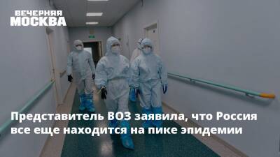 Мелита Вуйнович - Константин Чумаков - Представитель ВОЗ заявила, что Россия все еще находится на пике эпидемии - vm.ru - Россия - Сша