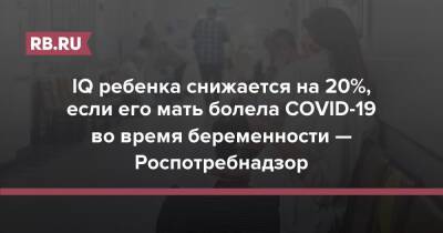 Александр Горелов - IQ ребенка снижается на 20%, если его мать болела COVID-19 во время беременности — Роспотребнадзор - rb.ru - Россия