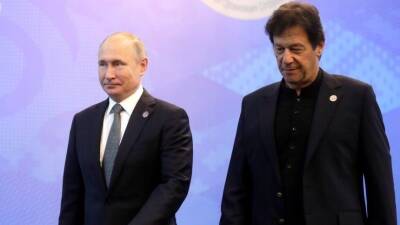 Владимир Путин - Путин провел телефонный разговор с премьером Пакистана - 5-tv.ru - Пакистан