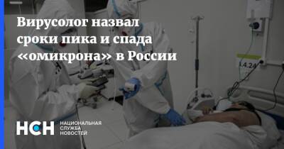 Анатолий Альтштейн - Вирусолог назвал сроки пика и спада «омикрона» в России - nsn.fm - Россия