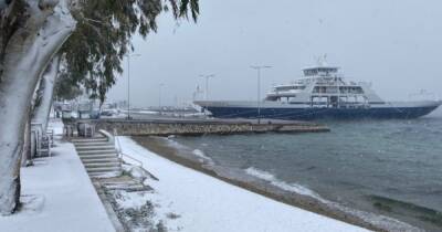 На Грецию обрушился небывалый снегопад (фото, видео) - focus.ua - Украина - Сша - Греция