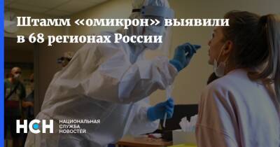 Штамм «омикрон» выявили в 68 регионах России - nsn.fm - Россия
