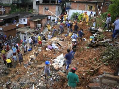 В Бразилии из-за ливней и оползней погибли по меньшей мере 19 человек - unn.com.ua - Украина - Сша - Киев - Бразилия - Сан-Паулу