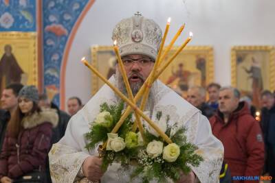 патриарх Кирилл - Рождество в Южно-Сахалинске - sakhalin.info - Русь - Южно-Сахалинск