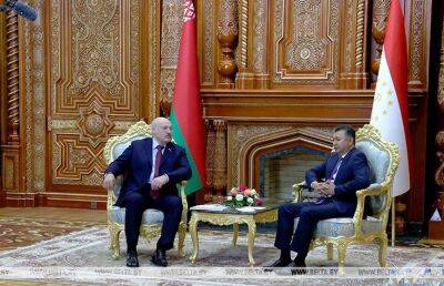 Александр Лукашенко - Эмомали Рахмон - Итоги визита Лукашенко в Таджикистан: Мир нам показал, что такое рынок. Если мы договоримся – будем надежными партнерами - ont.by - Белоруссия - Минск - Таджикистан - Душанбе - Президент