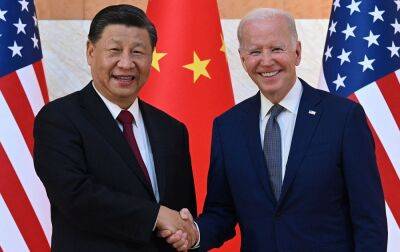 Джозеф Байден - Си Цзиньпинь - Joe Biden - Джо Байден - Байден вперше зустрівся із Сі Цзіньпіном у якості президента США - rbc.ua - Сша - Китай - Україна