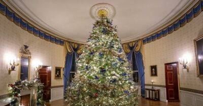 Джилл Байден - Джилл Байден показала, как украсила Белый дом к Рождеству - focus.ua - Украина - Сша