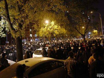 В Китае подавляют протесты против карантинных мер из-за всплеска COVID-19 – CNN - gordonua.com - Украина - Китай - Пекин - Гуанчжоу