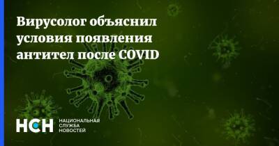 Максим Скулачев - Вирусолог объяснил условия появления антител после COVID - nsn.fm - Москва