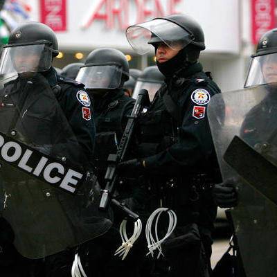Джон Байден - Джастин Трюдо - Канадская полиция начала задерживать протестующих на границе с США - radiomayak.ru - Сша - Canada - провинция Онтарио