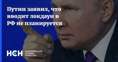 Владимир Путин - Михаил Мишустин - Путин заявил, что вводит локдаун в РФ не планируется - nsn.fm - Россия