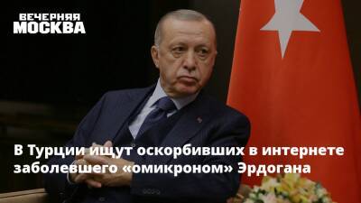 Тайип Эрдоган - Реджеп Тайип Эрдоган - Реджеп Эрдоган - В Турции ищут оскорбивших в интернете заболевшего «омикроном» Эрдогана - vm.ru - Турция - Стамбул - Президент