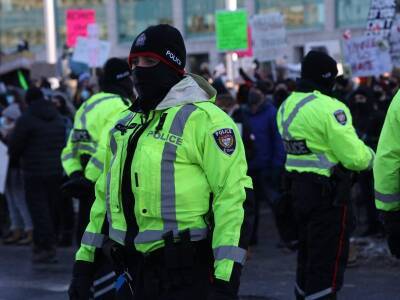 Джастин Трюдо - Джеймс Уотсон - Протест вышел из-под контроля: в столице Канады массовый бунт из-за ковидных ограничений, полиция не справляется - bloknot.ru - Сша - Канада - Оттава
