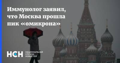 Кирилл Дмитриев - Николай Крючков - Иммунолог заявил, что Москва прошла пик «омикрона» - nsn.fm - Россия - Санкт-Петербург - Москва