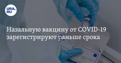 Александр Гинцбург - Назальную вакцину от COVID-19 зарегистрируют раньше срока - ura.news - Минздрав