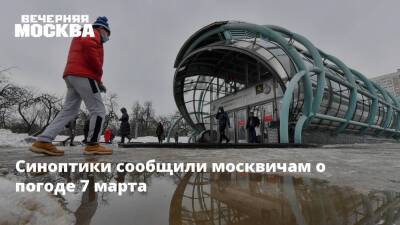 Синоптики сообщили москвичам о погоде 7 марта - vm.ru - Москва - Московская обл.