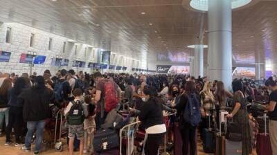 Как до эпидемии: аэропорт Бен-Гурион забит пассажирами - vesty.co.il - Франция - Турция - Сша - Италия - Израиль - Греция