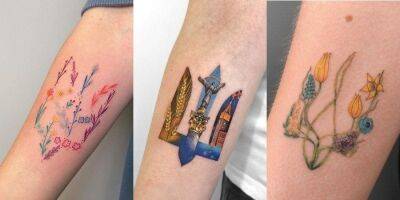 Та, о которой никогда не пожалеешь. 25 необычных татуировок с гербом Украины - nv.ua - Россия - Украина - Киев - Русь