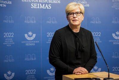 Ингрида Шимоните - Премьер Литвы заразилась коронавирусом, откладывается ее визит в США - obzor.lt - Сша - Литва